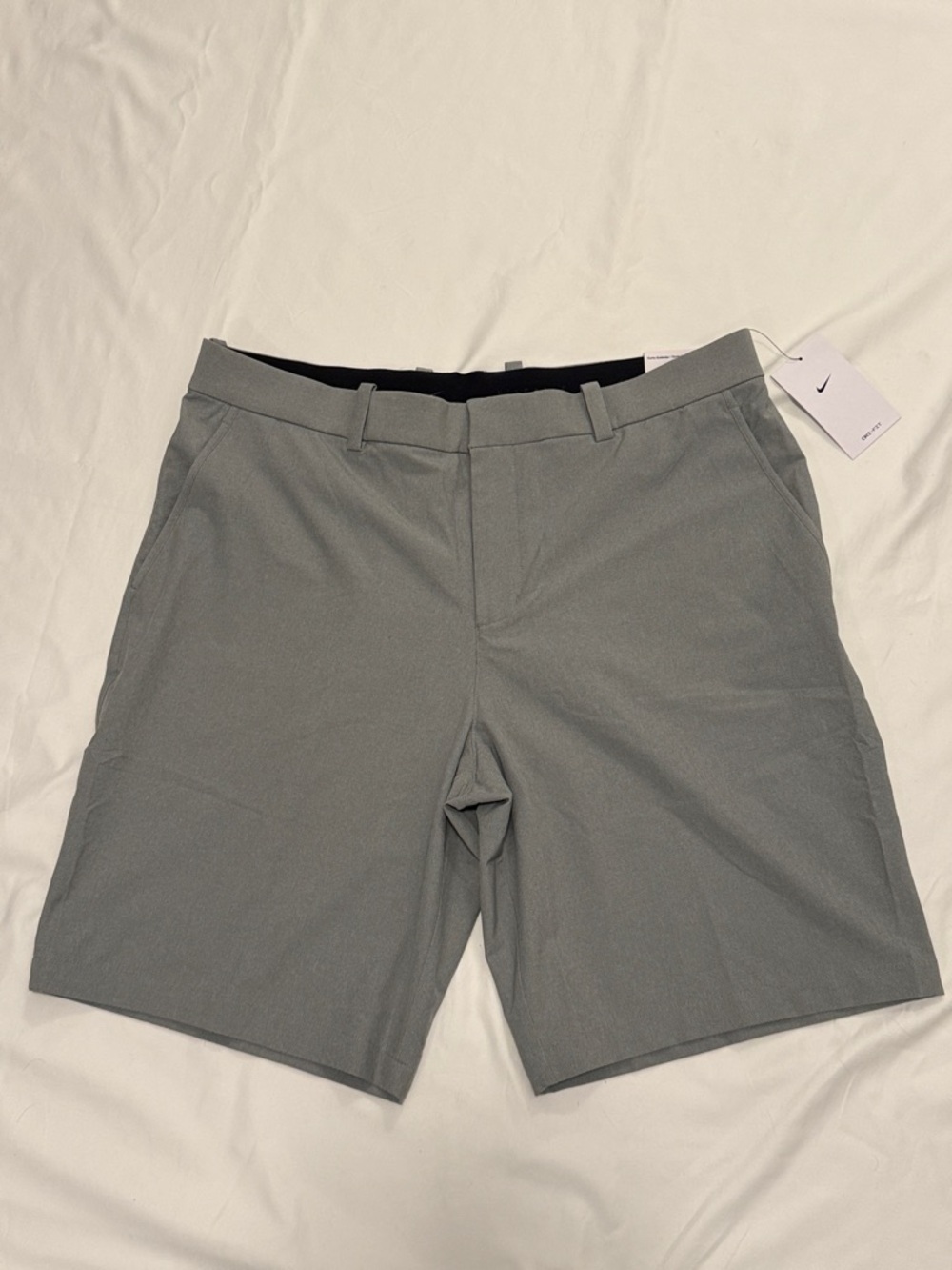 Nike Dri-Fit Hybrid Golf Shorts 10.5” Inseam - Light Gray 38” Waist